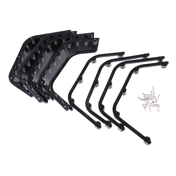 1/10 RC Crawler Model Parts Fender Flares Mud Guards for Axial SCX10 D90 Toy