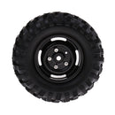 Set/2pcs Wheels Tire for 1:10 RC Rock Crawler Cars Truck RC4WD SCX10 96mm