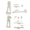1/35th Modern British Commando Action Figure Unpainted Unassembly DIY Body
