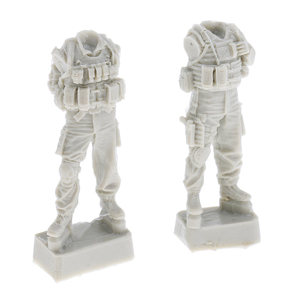 1/35th Modern British Commando Action Figure Unpainted Unassembly DIY Body