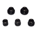 5pcs/set 1:10 RC Car 48DP 15T-23T Teeth Gear Pinion for Brushed Brushless Motor
