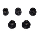 5pcs/set 1:10 RC Car 48DP 15T-23T Teeth Gear Pinion for Brushed Brushless Motor