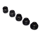 5pcs/set 1:10 RC Car 48DP 15T-23T Teeth Gear Pinion for Brushed Brushless Motor