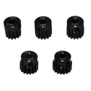 5pcs/set 1:10 RC Car 48DP 13T-17T Teeth Gear Pinion for Brushed Brushless Motor