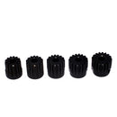 5pcs/set 1:10 RC Car 48DP 13T-17T Teeth Gear Pinion for Brushed Brushless Motor