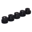5pcs/set 1:10 RC Car 48DP 18T-22T Teeth Gear Pinion for Brushed Brushless Motor