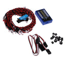 12 LED RC Car Flashing Light System for 1:10 1:8 RC Rock Crawler Car Accessories