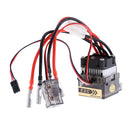 320A Brushed ESC Speed Controller w/ Cool Fan for 1/10 1/12 RC Vehicle Model