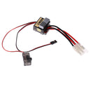 320A Bidirectional Brudhes ESC Metal for 1/10 RC Rock Crawler Boat Accessory