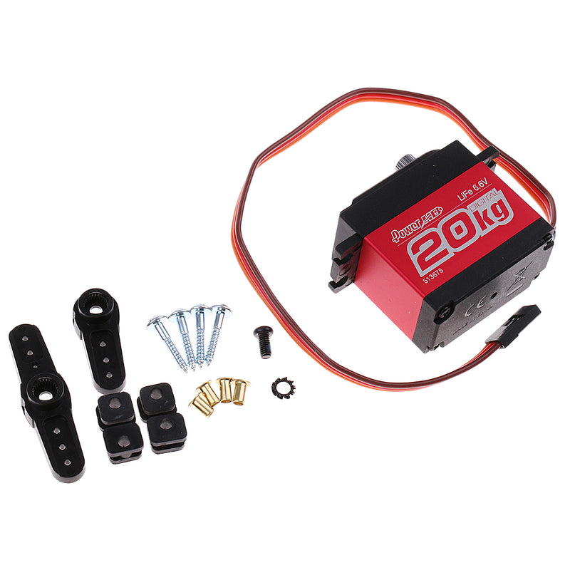 1/10 1/8 RC Car Model LF-20MG Digital Servo for RC Robot Arms High Precision