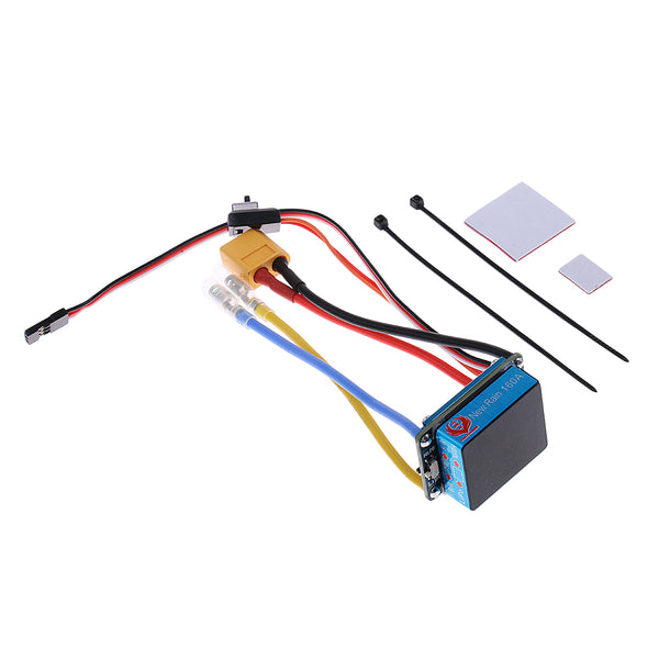 1/12 RC Car Boat Waterproof Brushed ESC 160A XT Plug for 370 380 385 Motors