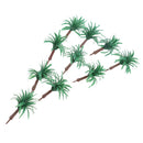 DIY Miniature Landscape 10Pcs Models Tree 6cm HO for RR Park Garden Street