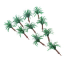 DIY Miniature Landscape 10Pcs Models Tree 6cm HO for RR Park Garden Street