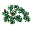 10x Bottlepaml Tree Model 6cm/2.36inch HO Sacle Layout 1/100 for Train Railway DIY