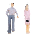 1/75 HO Passenger Figure People Model Layout for Train Railway Scenery Build