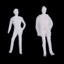 1:75 scale model miniature white figures Architecture model human scale peoples