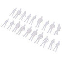 1:75 scale model miniature white figures Architecture model human scale peoples