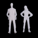 1:75 scale model miniature white figures Architecture model human scale peoples