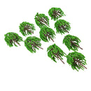 10pcs 4" 1:75 Plastic Willow Trees Model Train Railway Scenery Layout HO OO
