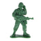 1/32 Green Military Soldier Action Figure Figurine 5cm for Sand Table Scene