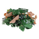 90x Mini Miltary Soldier Combat Vehicle Tank Model Set for Diorama Building