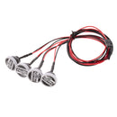 4pcs 1:10 RC Car LED Lights for Traxxas Hsp Redcat Rc4wd Axial scx10 D90 Hpi