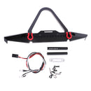 1:10 RC Crawler Front Bumper with 2 Led Light for Axial SCX10 90046 90047 Traxxas TRX-4
