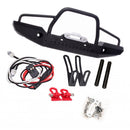 1:10 RC Crawler Front Bumper with 2 Led Light for Axial SCX10 90046 90047 Traxxas TRX-4