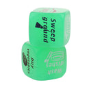 2Pcs Glow in Dark D6 Dice Housework Decider Die Six Sided for Family Set Toy