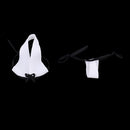 1/6 Scale Female Underwear Bikini Top and Bottom for 12'' Action Figure White