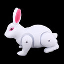 Plastic Electronic Rabbit Dolls Battery Simulation Animal Toy Figurine Children's Cute Toys Model Ornaments Xmas Gift