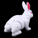 Plastic Electronic Rabbit Dolls Battery Simulation Animal Toy Figurine Children's Cute Toys Model Ornaments Xmas Gift