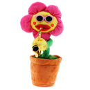 Singing Dancing Toy - Musical Singing Dancing Sunflower - Electric Plush Toy Animal Figure Toy - Plush Doll Toy for Girls and Boys