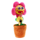 Singing Dancing Toy - Musical Singing Dancing Sunflower - Electric Plush Toy Animal Figure Toy - Plush Doll Toy for Girls and Boys