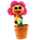 Singing Dancing Toy - Musical Singing Dancing Sunflower - Electric Plush Toy Animal Figure Toy - Plush Doll Toy for Girls and Boys
