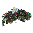 400PCS Plastic Toy Soldiers Army Men 5cm Figures Accessories Model Play Set