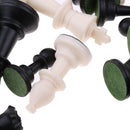 32 Pieces Medieval Chess Pieces International Chess Game Entertainment Black&White