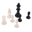 32 Pieces Medieval Chess Pieces International Chess Game Entertainment Black&White