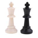 32 Pieces Medieval Chess Pieces International Chess Game Entertainment Black&White