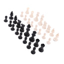 32 Pieces Medieval Chess Pieces International Chess Game Entertainment Black&White