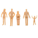 50x Human Figures 1:30 Passengers Model for Sand Table Collection Unpainted