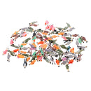 50 Mixed Standing People Figure Passenger Train Park Diorama Scenery 1:87 HO