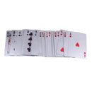Fashion Silver Foil Playing Cards, Game Pokers, Waterproof Plastic PVC Material