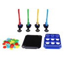 Slide Chips Stack - Indoor or Outdoor Fun Game -for Parties and Gatherings