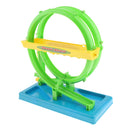 Double Roller Coaster Track Pinball Toy Marble Shooting Game Toy for Child
