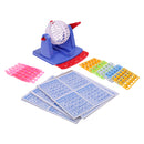 Deluxe Bingo Game Set Kit Lottery Toy Plastic Cage Board Balls Cards Markers