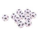 10Pcs Polyhedral Dice D12 TRPG for Dungeons and Dragons MTG DND Party Games