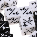 20x Math Fraction Dices Dies Six Sided D6 for Kids Children Number Learning