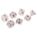 7Pcs Polyhedral Dice Set D4-D20 for Dungeons and Dragons MTG DND Party Toys