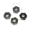 1/10 RC Vehicle Upgarde Part Wheel Hex Hub Adapter 12x5mm for HSP HPI - Gray